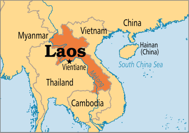 laos-map